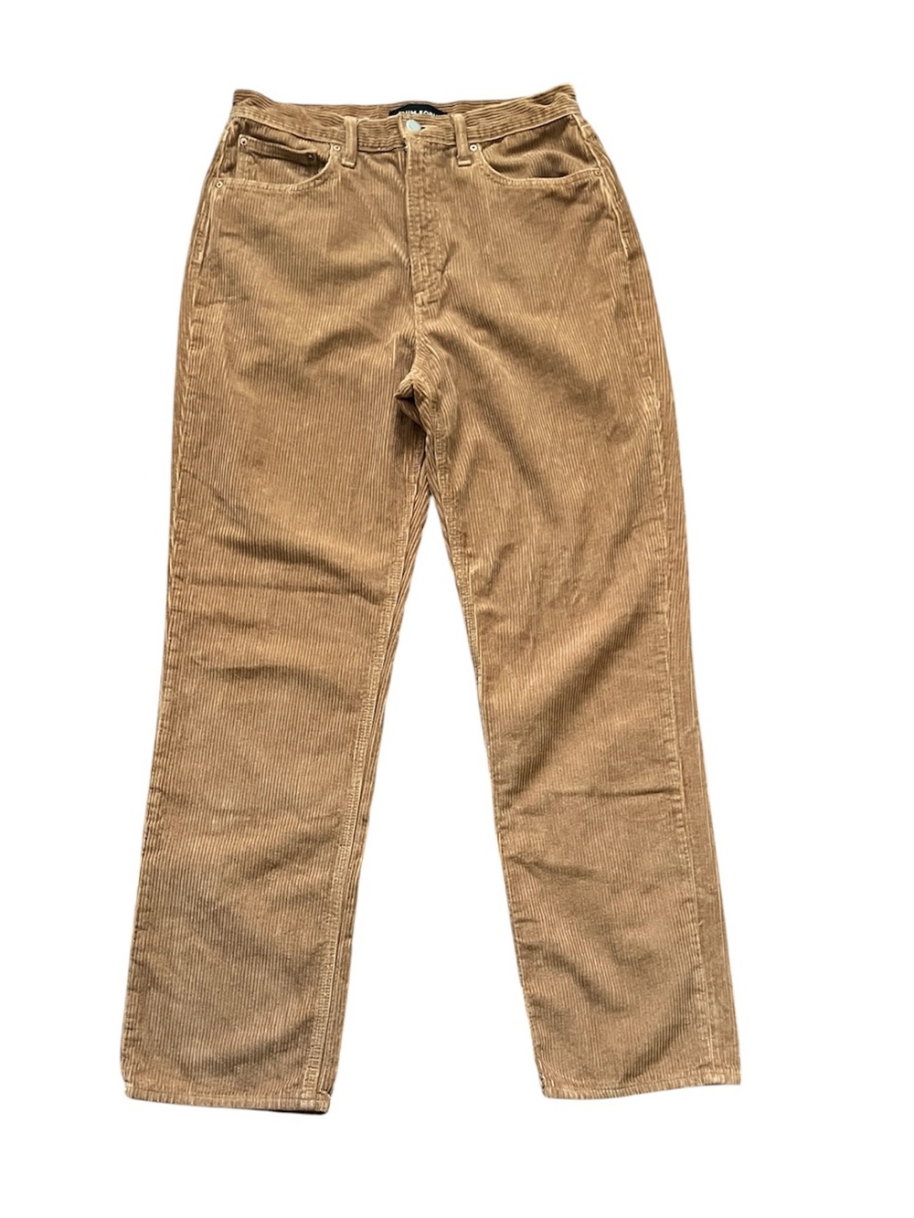 Denim Forum Aritzia Women The Joni High Rise Loose Corduroy Pants Camel 29/30L